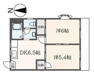 メゾンドS【1階】の間取り