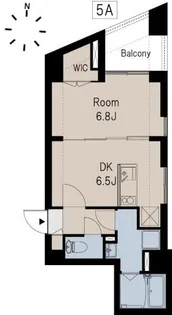 BUCKWHEAT TANAKA【5階】の間取り