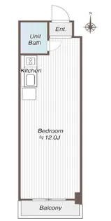 ライオンズマンション赤坂第3【2階】の間取り