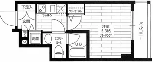 グランドコンシェルジュ高井戸【7階】の間取り