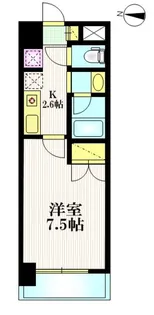 Active KU【4階】の間取り