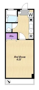 パレスミユキ11番館【2階】の間取り