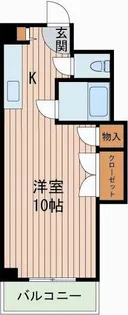 第2エンシンハイツ【5階】の間取り