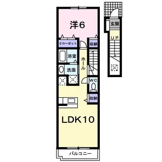 フォーサンズIII【2階】の間取り