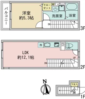 ミハス芦花公園の間取り