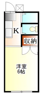 サンベックス壱番館【2階】の間取り