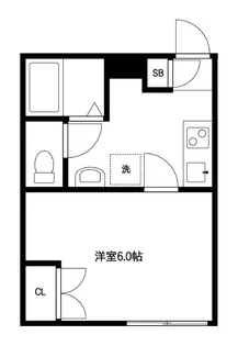 早稲田鶴巻町IMAハウス【1階】の間取り