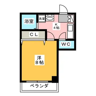アーバンコート小松【5階】の間取り