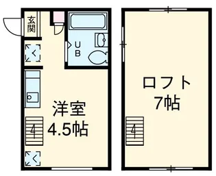 ネオステーションプラザ日吉イースト【2階】の間取り