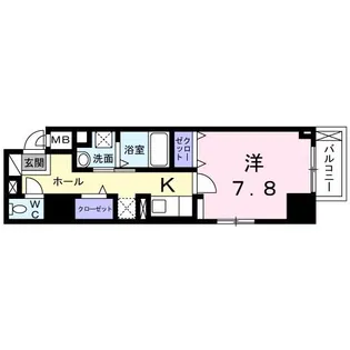 AZresidence草津本陣【4階】の間取り