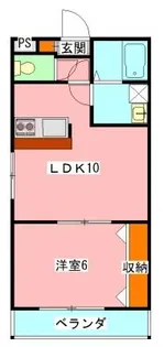 ルミエール【1階】の間取り