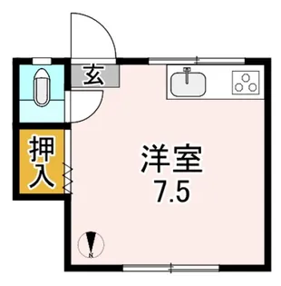 小林ビル【2階】の間取り