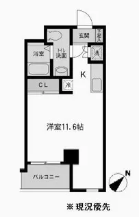 JMFレジデンス新横浜【4階】の間取り