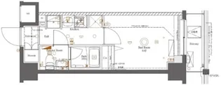 AZEST四つ木【8階】の間取り
