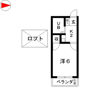 レオパレス西川口第15【1階】の間取り