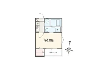 MELLAS淵野辺5【2階】の間取り