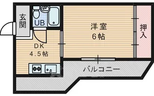 グリーンシャトー【1階】の間取り