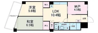 ヒルブリッジヒルNO.1【4階】の間取り