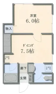 ロワール【2階】の間取り