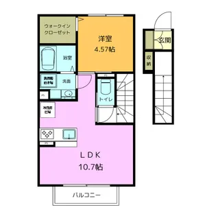 Ko Olina【2階】の間取り
