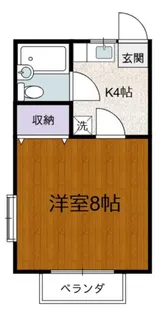 ティエスコーポ【1階】の間取り