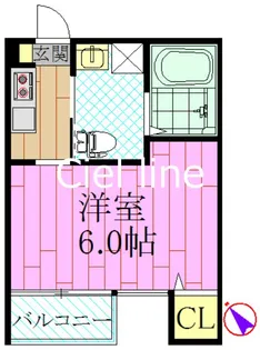 ガッティーナ【3階】の間取り