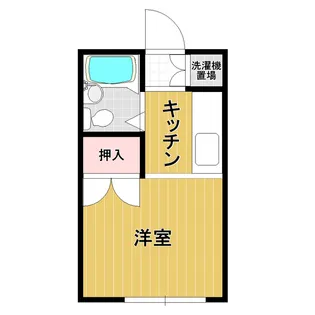 ファミリーコーポ笈川F棟【1階】の間取り