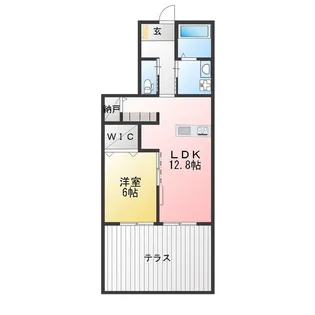 AVENIR【1階】の間取り