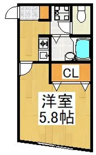 大室ビル【2階】の間取り