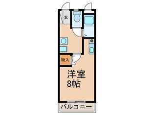 レジデンス高松【7階】の間取り