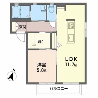 ユーロミニアム【2階】の間取り
