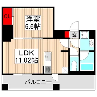 プレール・ドゥーク練馬北町【8階】の間取り