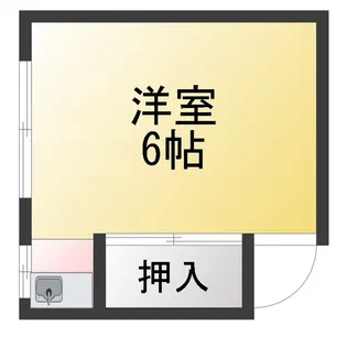 関アパートIII【1階】の間取り