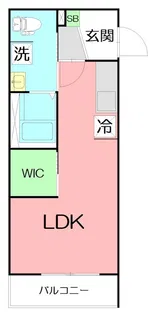 サザンクロス東海大学【2階】の間取り