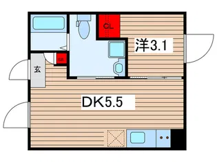 Kiyosumi Base【4階】の間取り