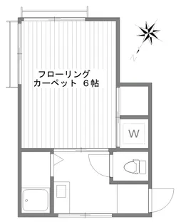 柴田荘【2階】の間取り