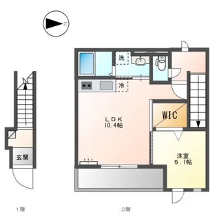 Pavillon Saburon【2階】の間取り