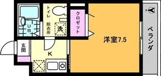 リトラーレ葛西【1階】の間取り