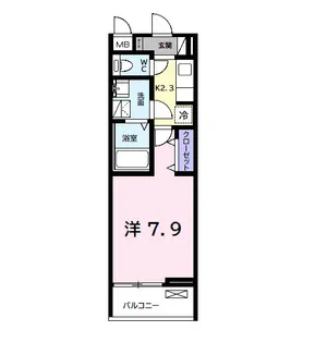 ウッドプレイス【2階】の間取り