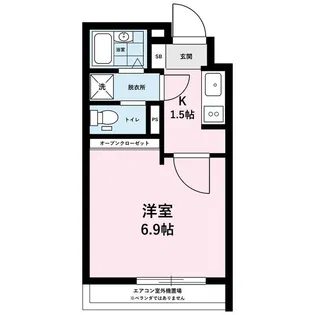 J-ARC新丸子【5階】の間取り
