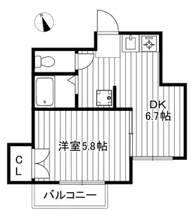 テラスポアレ【3階】の間取り