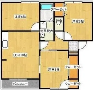 並榎ガーデンヒルズ【1階】の間取り