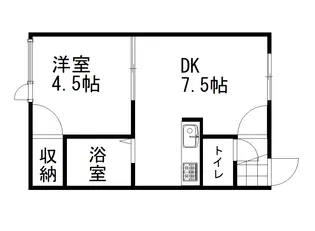 フィメールベガ【1階】の間取り
