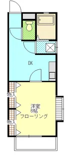 東京都杉並区西荻北5【アパート】の間取り