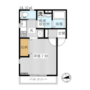 Vコート【2階】の間取り