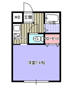 ジュウェル寿【3階】の間取り