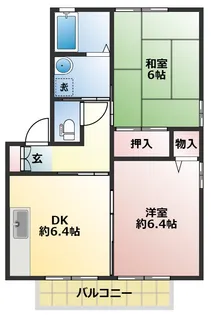 グランドメゾン A棟【1階】の間取り