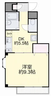 HELLO&HELLO-JIMA【3階】の間取り