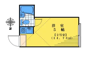 セレシア初台【2階】の間取り