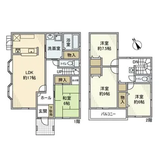 愛知県刈谷市小垣江町須賀【一戸建】の間取り